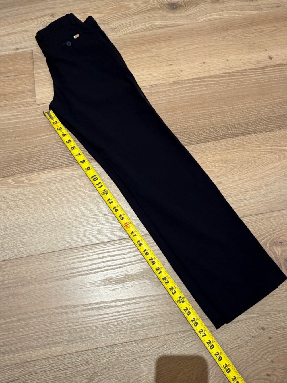BOSS boys Navy slacks Dress Pants - Picture 3 of 6